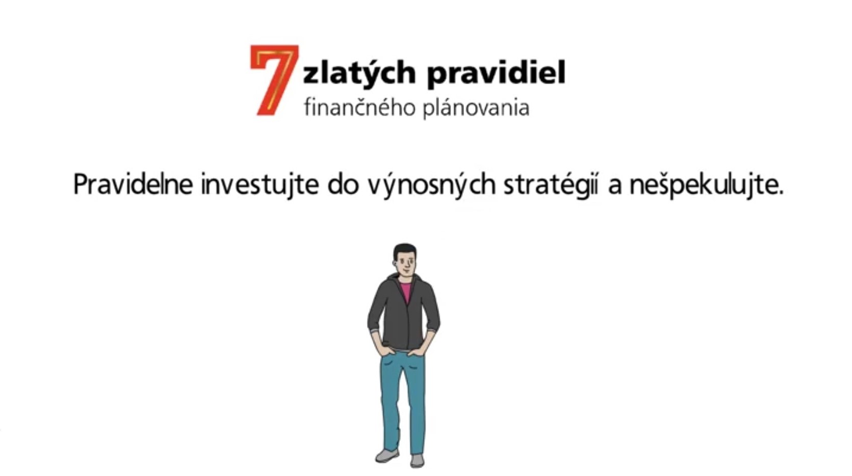 5. pravidelne investujte